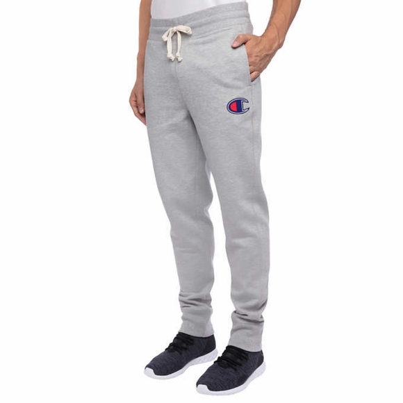 champion joggers grey mens